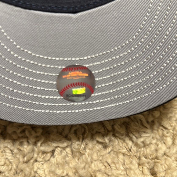 NWT Kith New Era Yankees Floral Frame 59Fifty Fitted Hat Cap Navy Blue - Picture 9 of 10